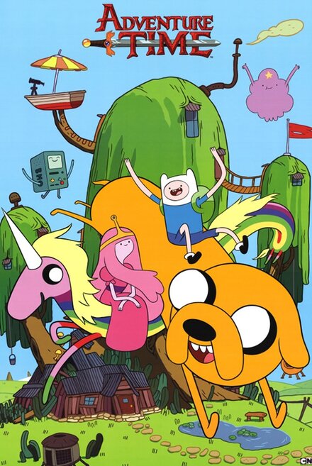 Adventure Time постер